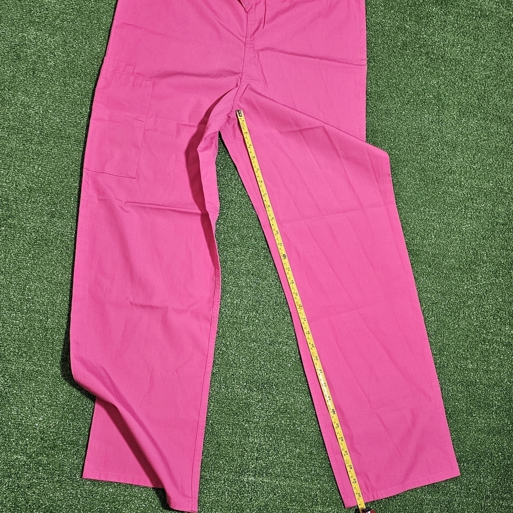 Vibrant Pink Cherokee Scrub Pants - Picture 4 of 15